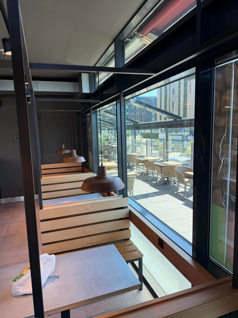 Horeca Meubilair: Banken en Tafels voor Restaurant/Café, Ophalen, Gebruikt, X, X