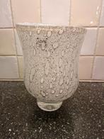 Fidrio Holland vaas, Wit, Ophalen of Verzenden, Minder dan 50 cm, Glas