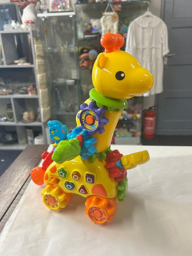 VTech Speelgoed Giraffe met Licht en Geluid, Ophalen of Verzenden, Zo goed als nieuw, 6 maanden tot 2 jaar