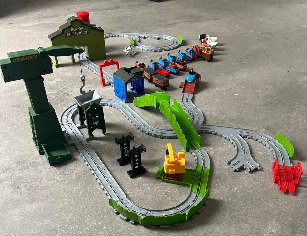 Thomas de trein speelgoedset, compleet, Ophalen, Zo goed als nieuw