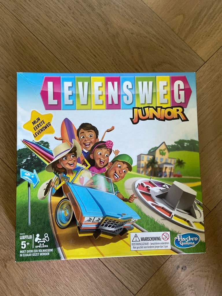 Levensweg Junior - Mijn Eerste Levensweg Bordspel, Hobby en Vrije tijd, Gezelschapsspellen | Bordspellen, Drie of vier spelers