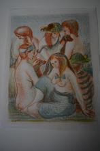 BAADSTERS KEES ANDREA 2 LITHO GESIGNEERD 1947 SP4, Verzenden