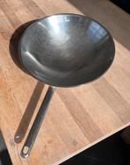 Demeyere Resto Wokpan RVS 38cm, Ophalen of Verzenden, Gebruikt
