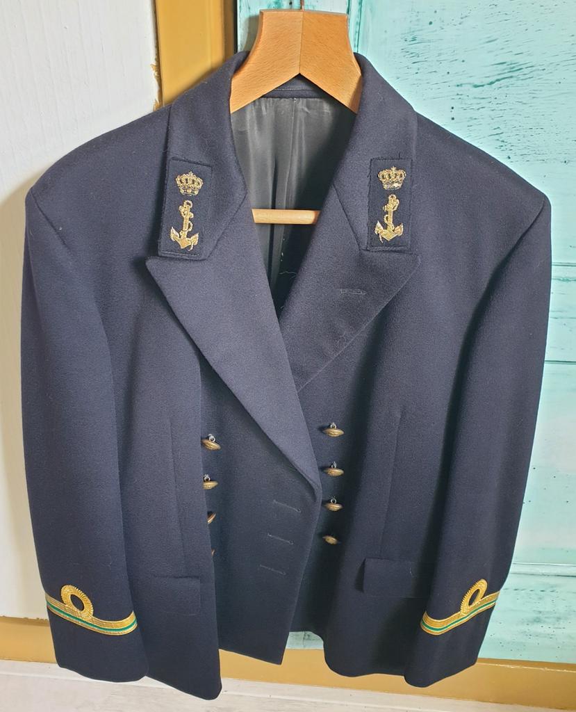 Officiersjas Koninklijke marine jaren 50/60,, Ophalen, Gebruikt, Gebruiksvoorwerp