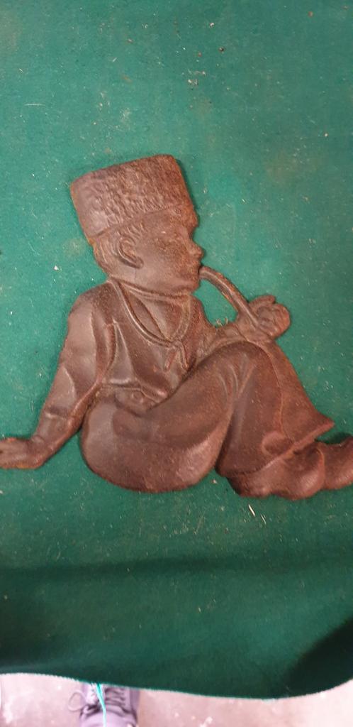 gietijzer meisje en jongen, Ophalen of Verzenden, 'T Olde Gre-j, Info@toldegrej.nl, Endepoelstraat 20f Didam