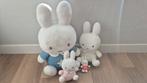 Familie Nijntje knuffels in diverse maten (60-15cm), Ophalen of Verzenden, Zo goed als nieuw, Konijn