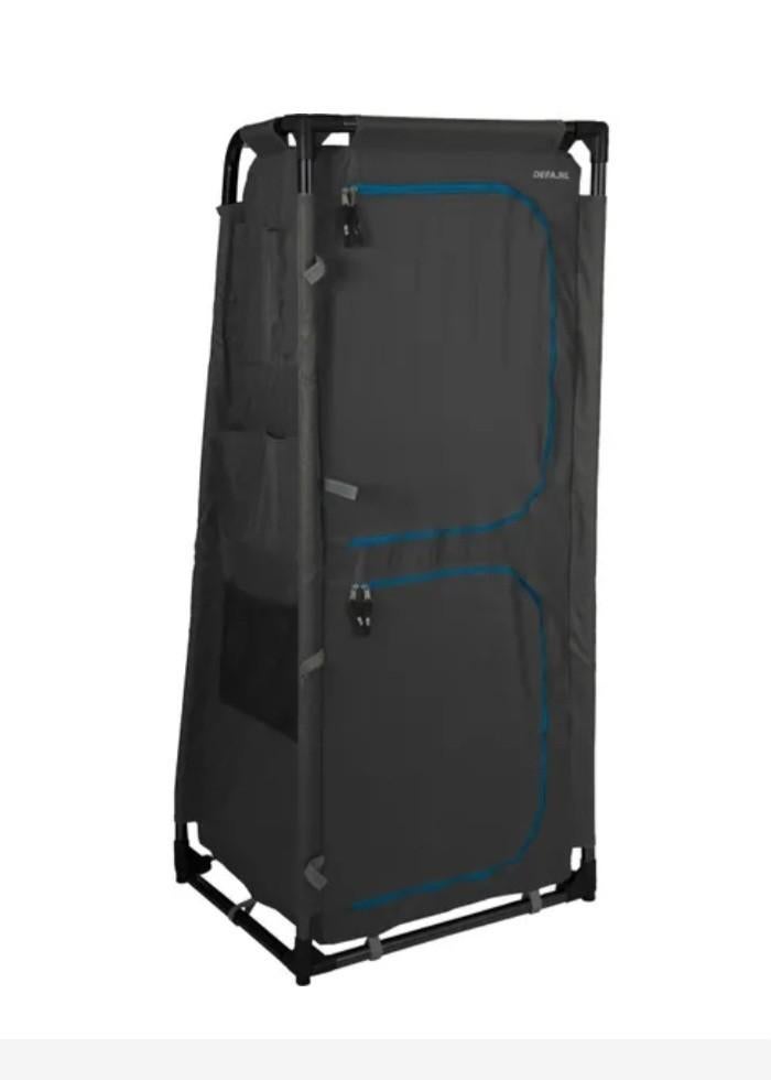 Kampeerkast met schuine achterkant, Caravans en Kamperen, Ophalen