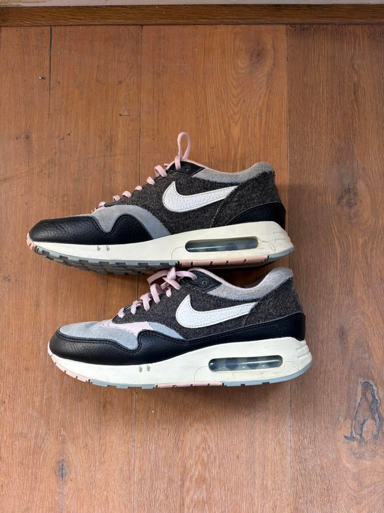 Nike air max 1 ‘86 Black Denim, Overige kleuren, Ophalen of Verzenden, Sneakers of Gympen, Zo goed als nieuw