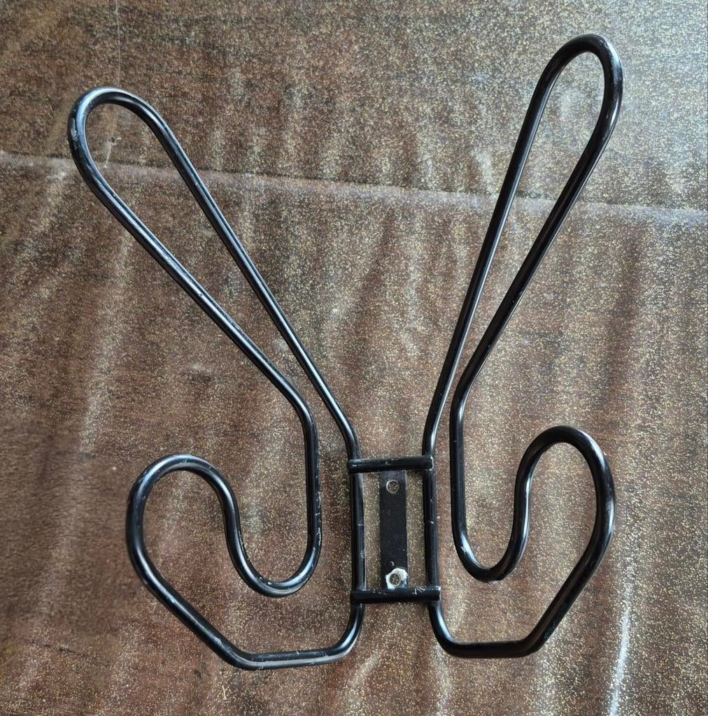 Ikea Fran kapstokhaak haak zwart vintage, Huis en Inrichting, Wandhaken, Ophalen of Verzenden, Zo goed als nieuw, Minder dan 100 cm