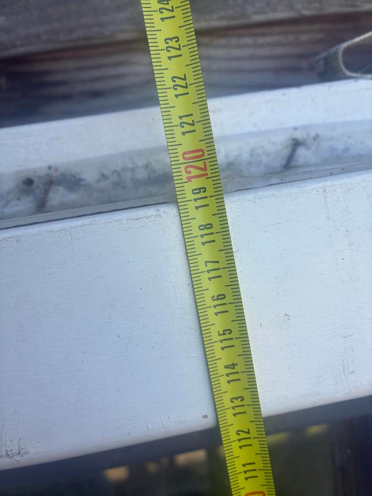 Gebruikte raam draai kiep 0,5jaar oud met Hang- en Sluitwerk, Gebruikt, G, G, G