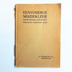 Eenvoudige Muziekleer door Hennie Schouten  jaren 1940-’50, Ophalen of Verzenden, Gelezen, Instrument, Hennie Schouten