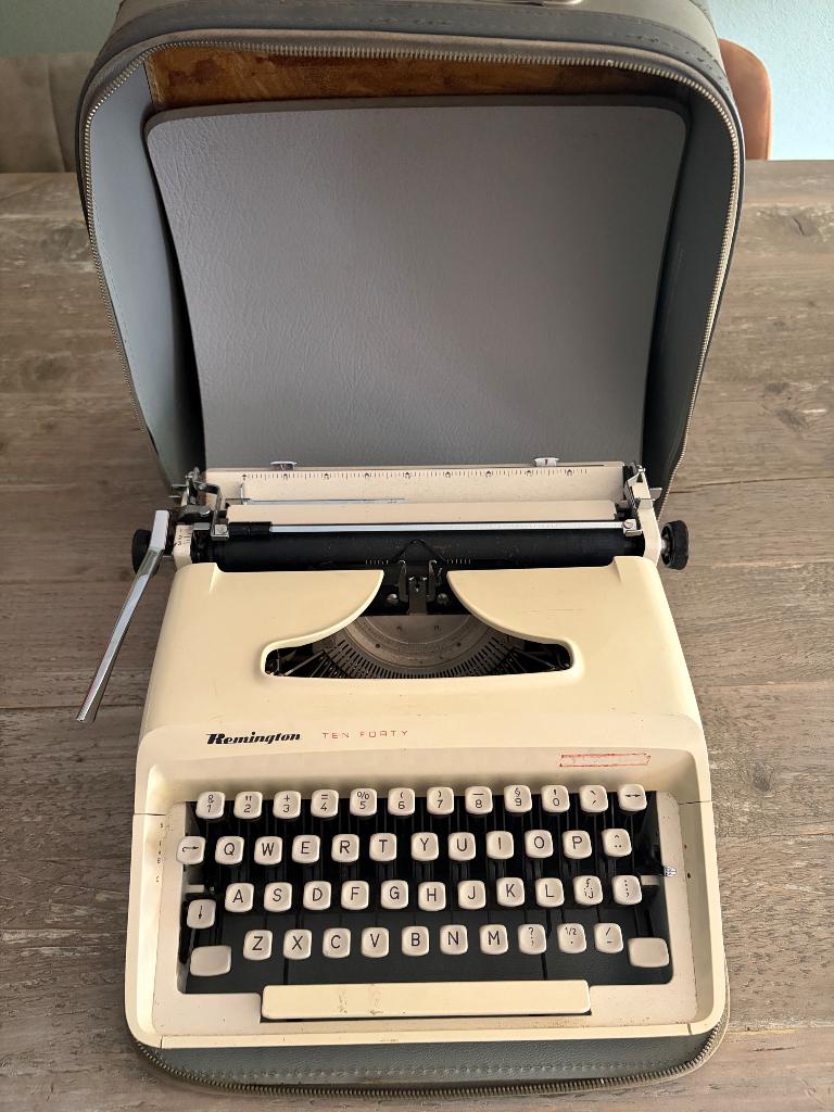 Typemachine, Ophalen, Gebruikt