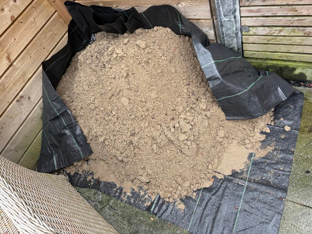 Opvulzand / ophoogzand - gratis, Ophalen, Gebruikt, Ophoogzand