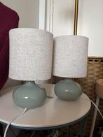 2x tafellampjes / nachtkast lampjes jysk, Ophalen, Zo goed als nieuw, Stof, Minder dan 100 cm