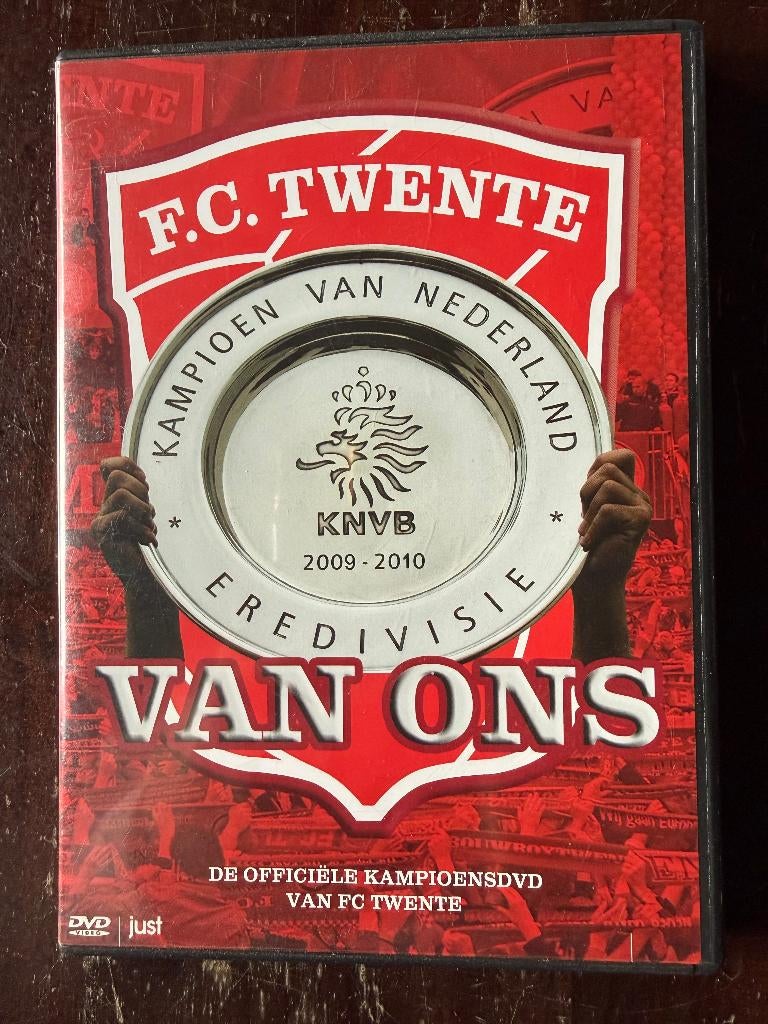 FC Twente Kampioen 2010 ( 2 DVD Box ) Van Ons, Ophalen of Verzenden, Zo goed als nieuw, F.C. Twente, Overige typen