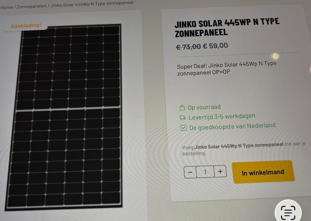 3 nwe zonnepanelen met allerlei bevestigingsmaterialen etc, Doe-het-zelf en Verbouw, Zonnepanelen en Toebehoren, Ophalen, Nieuw