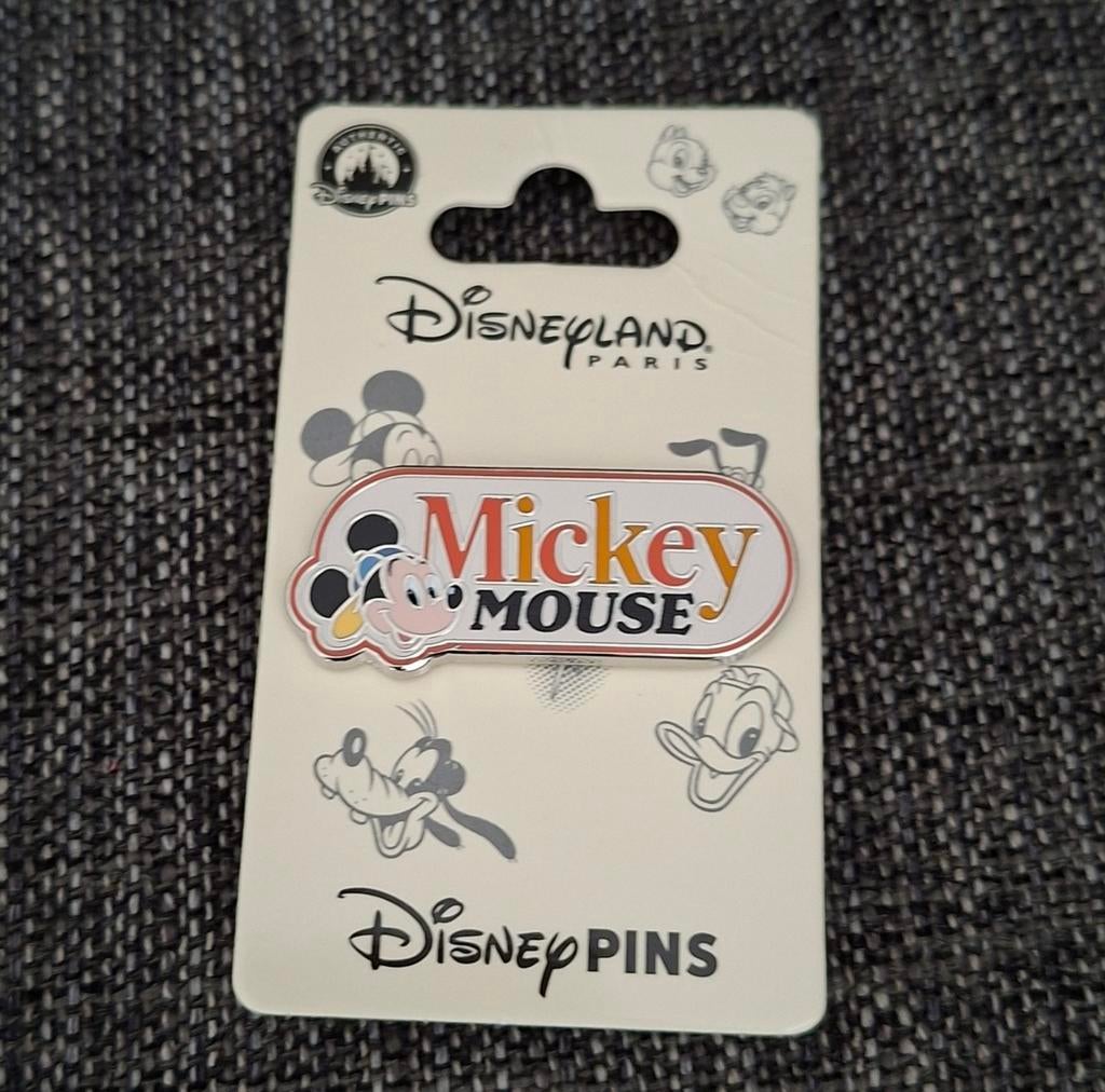 Mickey Mouse pin - Disneyland Parijs (nieuw), Ophalen of Verzenden, Nieuw, Speldje of Pin