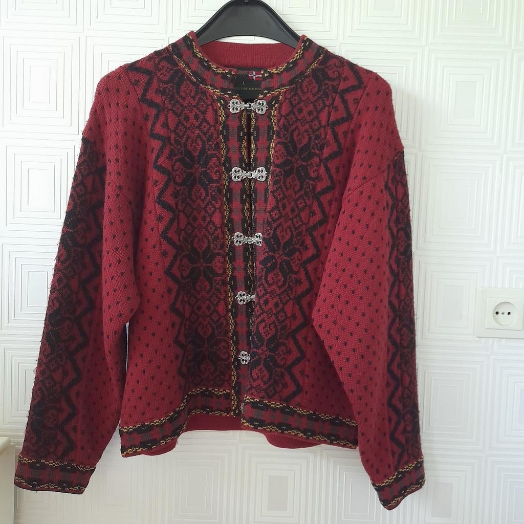 Origineel Noors dames vest 100% wol - Wind Fjord Classic, Ophalen of Verzenden