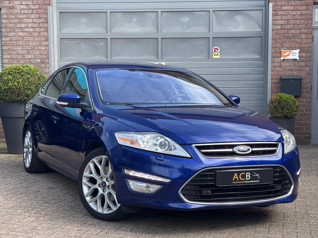 Ford Mondeo 1.6 TDCi ECOnetic Titanium In perfecte staat tec, Auto's, Voorwielaandrijving, Gebruikt, Zwart, 4 cilinders