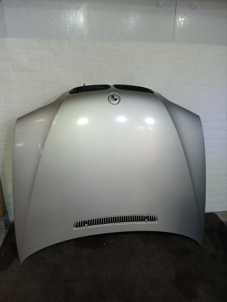 BMW E46 Sedan Touring Facelift LCI Motorkap Titansilber OEM, Ophalen, Gebruikt, Voor, BMW