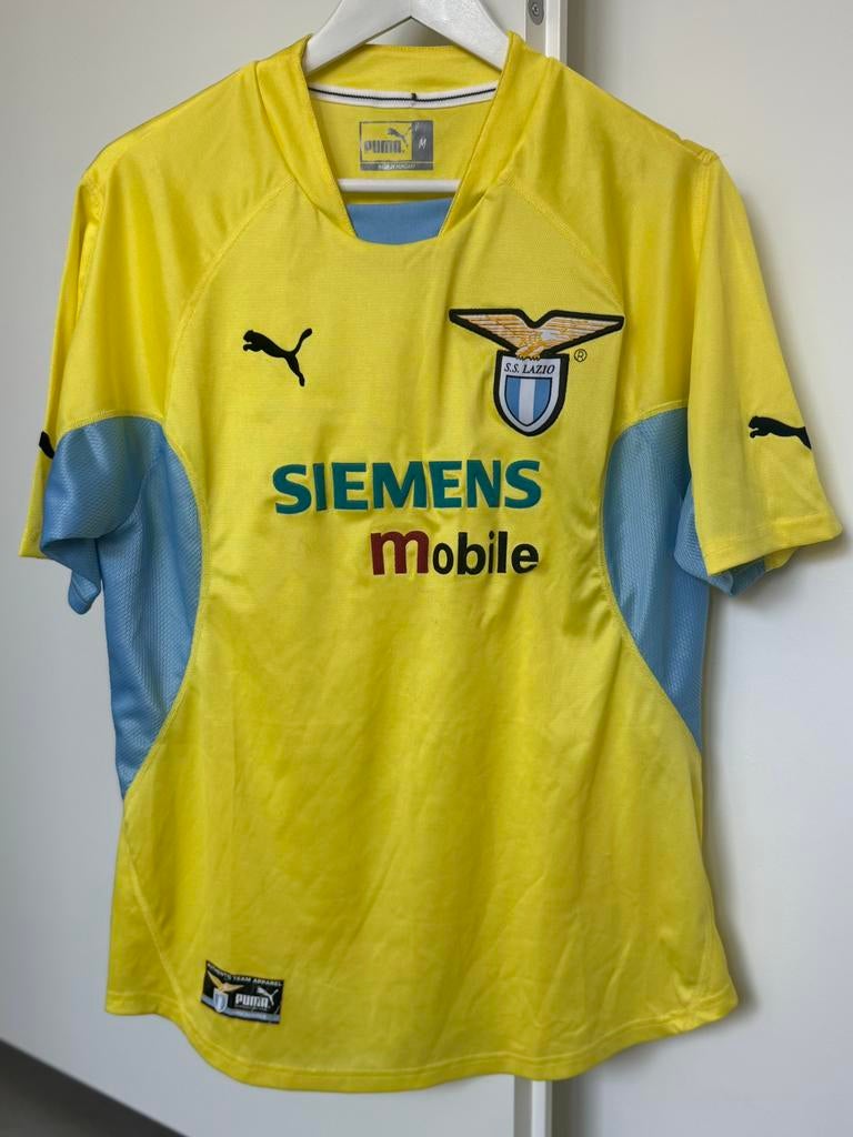 Lazio Roma voetbal shirt 2001 - 2002 maat M Puma, Maat M, Ophalen of Verzenden, Gebruikt, Shirt