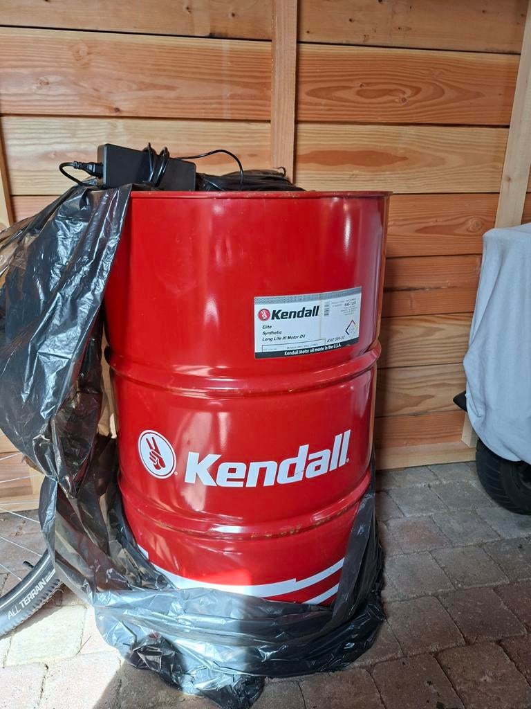 Olievat, Ophalen, Zo goed als nieuw