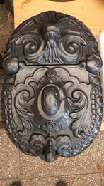 Antieken Zwarte Gietijzeren kolenkit van 1930 nog in nieuwst, Antiek en Kunst, Ophalen