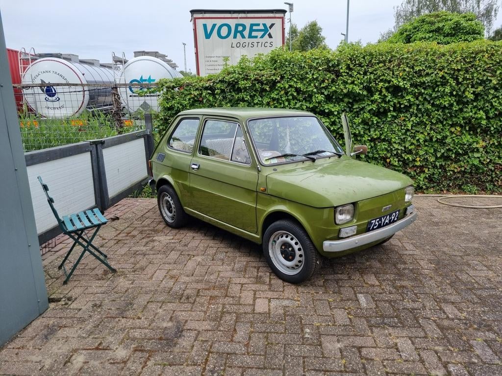 Unieke Fiat 126 uit 1973 – zeldzame oldtimer met potentie!, Auto's, 1995 cc, 4 cilinders, Handgeschakeld, Particulier