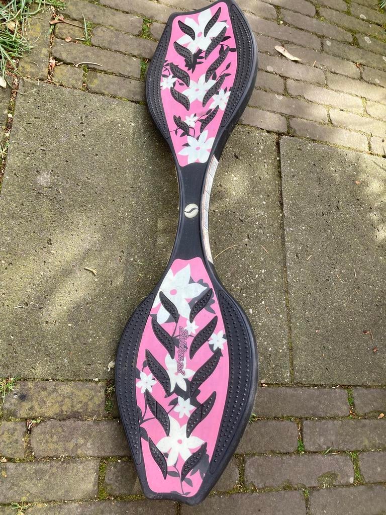 Roze waveboard, Sport en Fitness, Skateboarden, Ophalen, Gebruikt, Waveboard