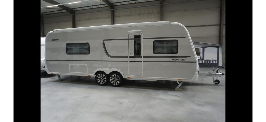 prachtige dethleffs Nomad 650, Caravans en Kamperen, Caravans, Rondzit, Dwarsbed, Particulier, Dethleffs