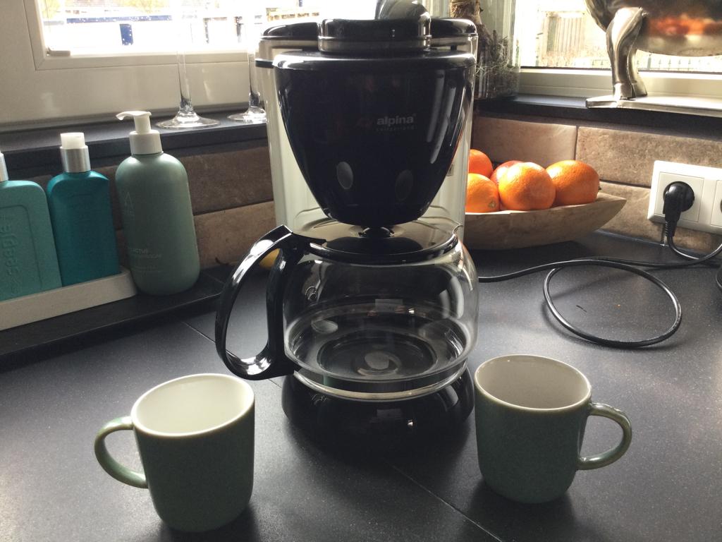 Alpina koffiezetapparaat voor camping, Ophalen of Verzenden, Zo goed als nieuw