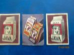 LuciferEtiketten Java Koffie 3 Stuks, Ophalen of Verzenden, Gebruikt, Luciferdoosjes of -merken