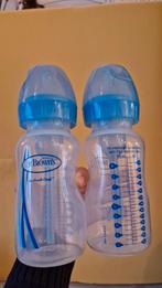 2x Dr Brown fles, Ophalen of Verzenden, Zo goed als nieuw, Overige typen
