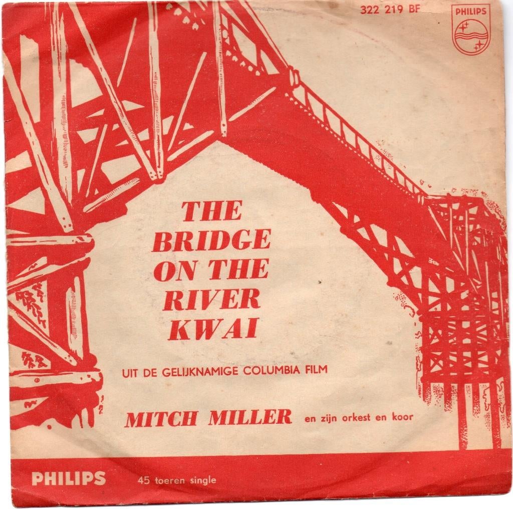 Mitch Miller - The Bridge on the River Kwai, Cd's en Dvd's, Vinyl Singles, Gebruikt, Filmmuziek en Soundtracks, 7 inch, Single