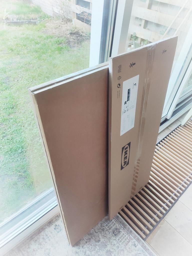 Bedekkingspanelen IKEA ENKÖPING, wit houteffect, Ophalen