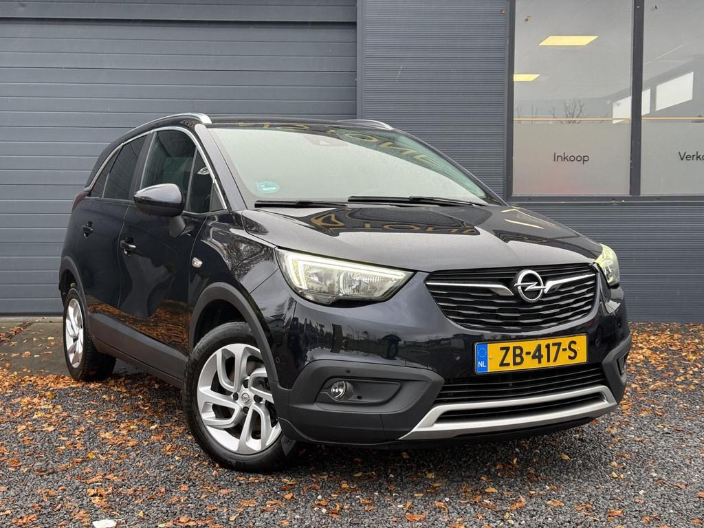 Opel Crossland X 1.2 Turbo Innovation 1e Eigenaar,110pk,Clim, Auto's, Opel, Voorwielaandrijving, Gebruikt, 1199 cc, Blauw