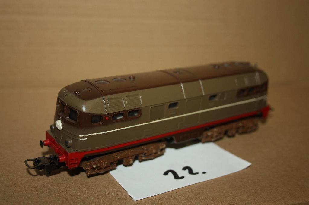 22)  Lima vintage FS dieselloc, Gebruikt, Ophalen of Verzenden, Analoog, Lima