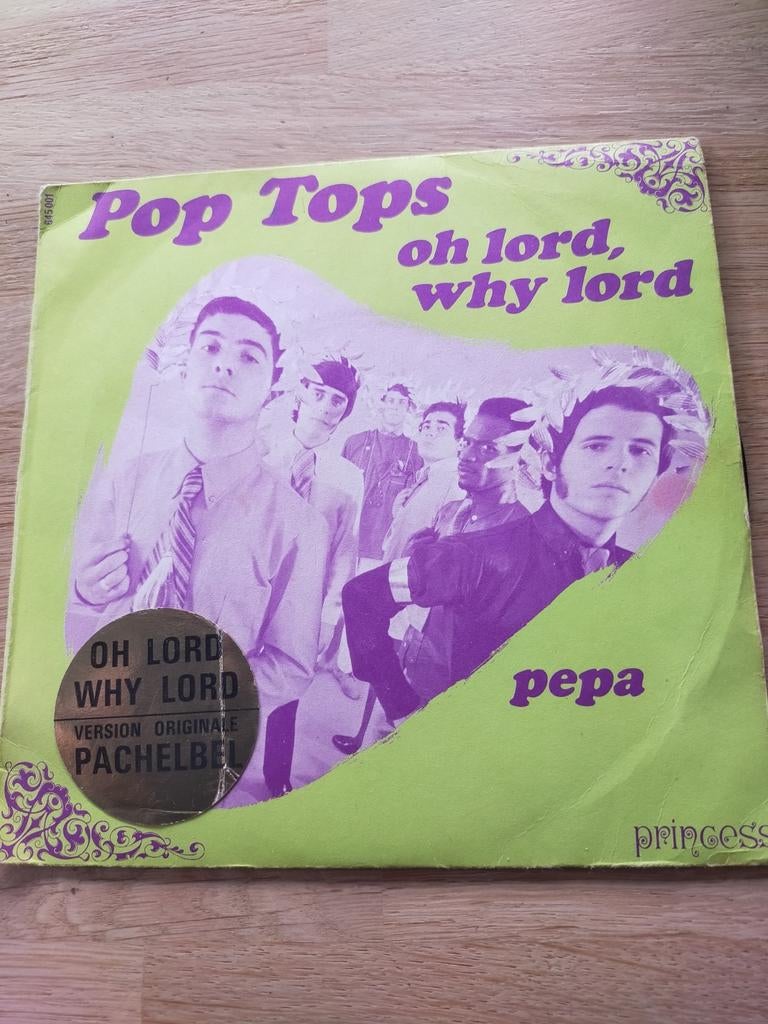 Pop Tops , oh Lord why Lord, Ophalen of Verzenden, Zo goed als nieuw, Pop