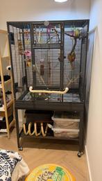 Montana New Madeira Single Antiek vogelkooi, Dieren en Toebehoren, Vogels | Hokken en Kooien, Ophalen, Zo goed als nieuw, Metaal