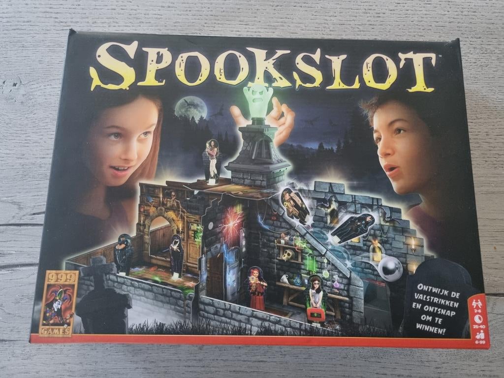 SPOOKSLOT BORDSPEL, Ophalen of Verzenden, Zo goed als nieuw