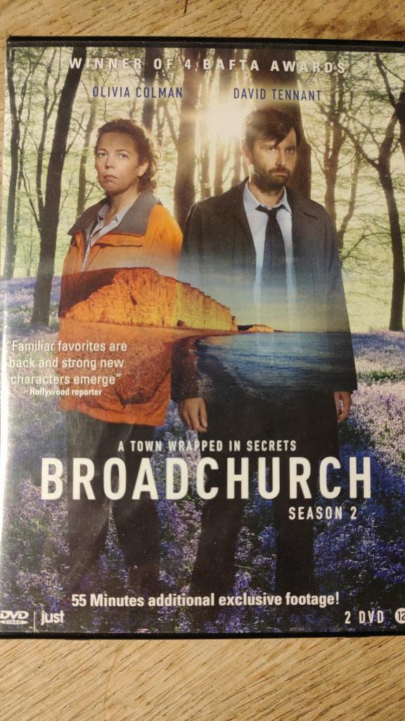 Broadchurch seizoen 2, Cd's en Dvd's, Vanaf 12 jaar, Ophalen of Verzenden, Gebruikt, Boxset