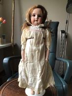 Antiek pop met leren lijf porseleinen hoofd,Armand Marseille, Antiek en Kunst, Antiek | Speelgoed, Ophalen