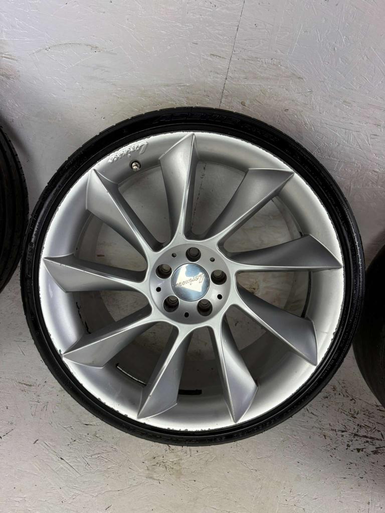 Audi A4 A5 A6 A7 S4 S5 S6 S7 Lorinser velgen 20" 5x112 zomer, Auto-onderdelen, Banden en Velgen, Niet ingevuld, Gebruikt, 255 mm