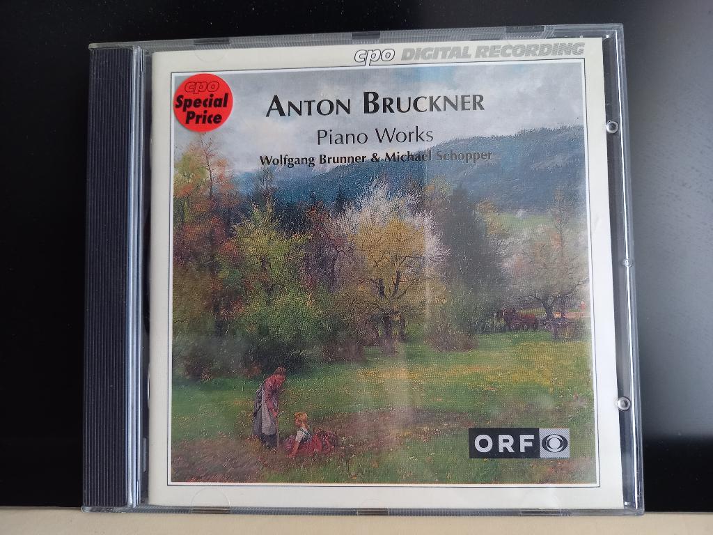 Anton Bruckner - Piano Works - Brunner/Schopper, Ophalen of Verzenden, Modernisme tot heden, Zo goed als nieuw, Overige typen