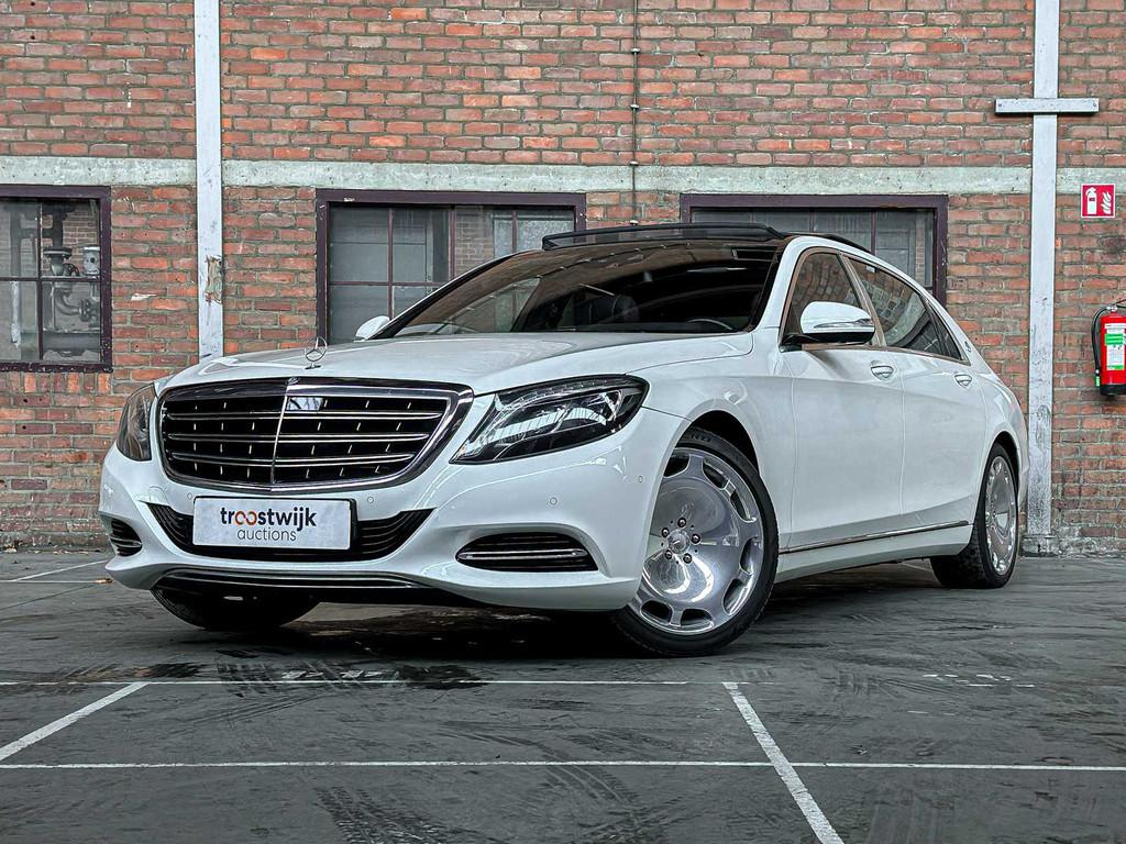 Mercedes-Benz S500 Maybach 4.7 V8 455pk 2015 S-Klasse, HVJ-2, Auto's, Mercedes-Benz, Automaat, Gebruikt, Euro 6, Maybach S-Klasse
