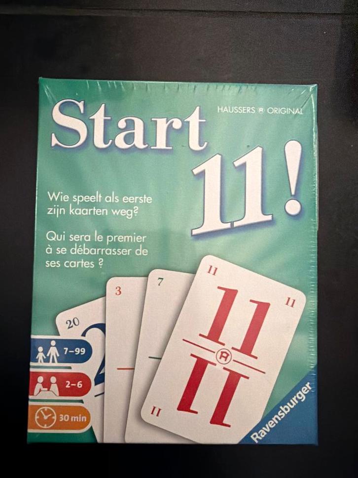 Start 11! Kaartspel van Ravensburger, Hobby en Vrije tijd, Gezelschapsspellen | Kaartspellen, Nieuw, Een of twee spelers, Ophalen of Verzenden