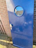 Voordeur met dubbelglas, Doe-het-zelf en Verbouw, Deuren en Horren, Ophalen, 80 tot 100 cm, 200 tot 215 cm, Glas