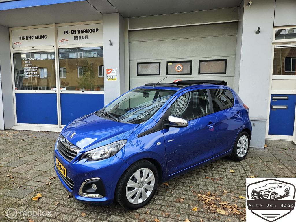 Peugeot 108 1.0 e-VTi Style TOP! Stoelverwarming Apple Carpl, Gebruikt, Euro 6, Bedrijf, Handgeschakeld