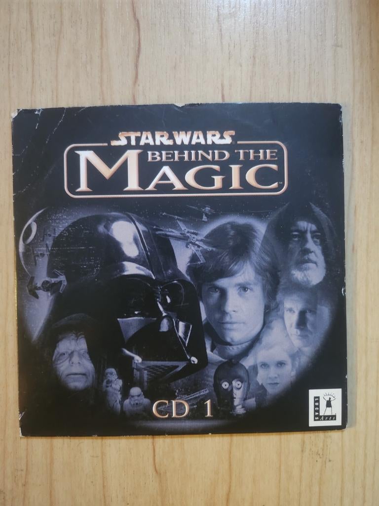 Star Wars Behind The Magic CD-ROM, Ophalen of Verzenden, Gebruikt