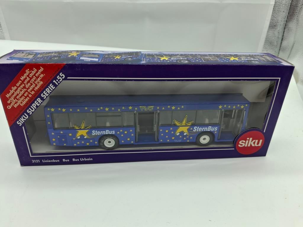 SIKU STERNBUS LINIENBUS 1:55, Hobby en Vrije tijd, Modelauto's | 1:50, Verzenden, Zo goed als nieuw, Bus of Vrachtwagen, SIKU